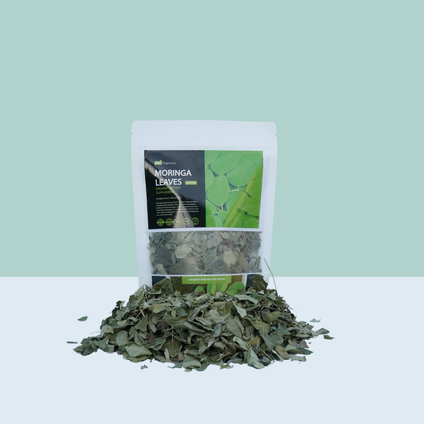 Free Testing Moringa Leaves 25G (One Time Only)