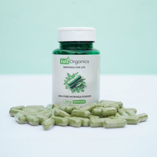 Moringa Capsules for Weight Loss - 500(mg) - 80 Capsules