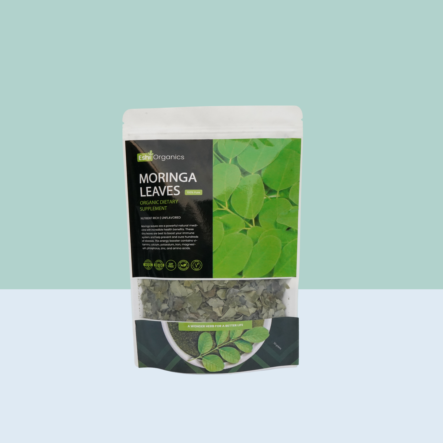 Moringa Leaves, Tea & Capsules Bundle