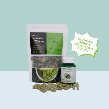 Moringa Leaves & Capsules Bundle